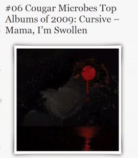 Cursive - Mama, I'm Swollen