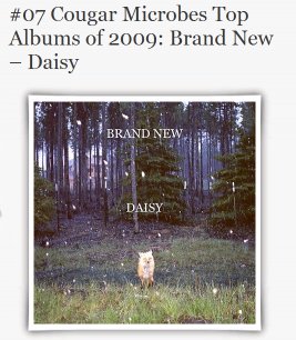 Brand New - Daisy