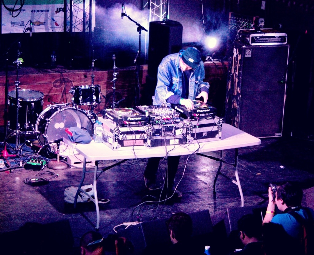 SXSW 2013 Day 1 (feat. Blondfire, Bonaparte, Sizarr, Hands, Japandroids, Local Natives & John Talabot) 8 John Talabot live at SXSW.jpg