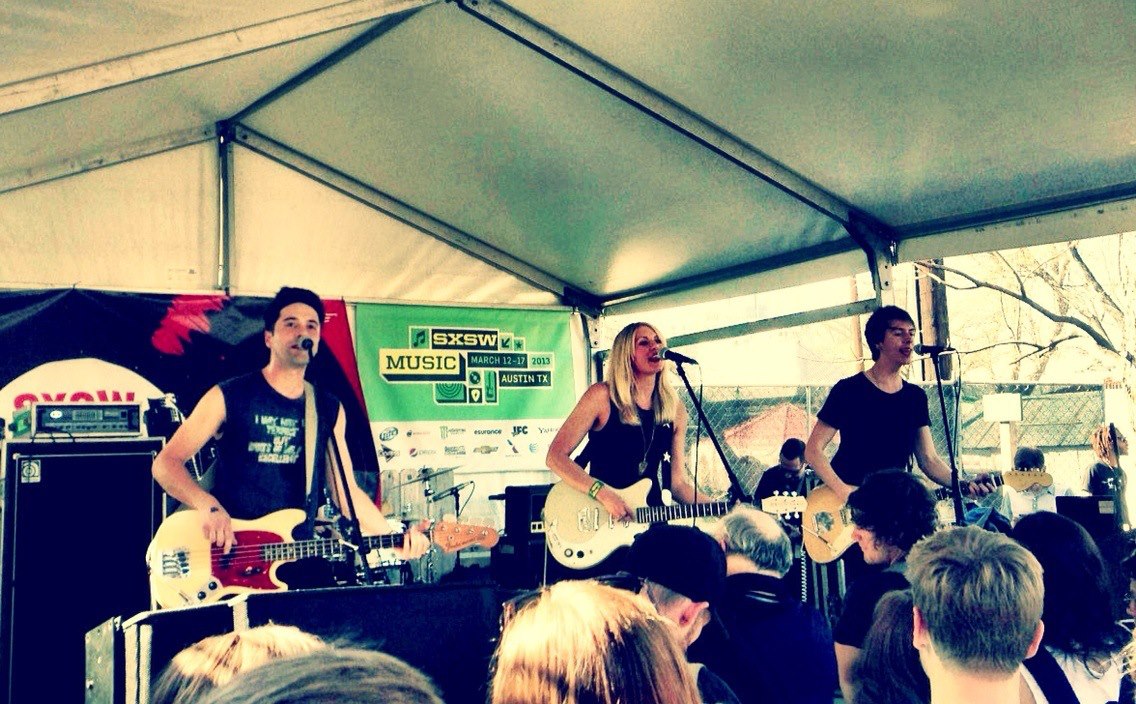 SXSW 2013 Day 1 (feat. Blondfire, Bonaparte, Sizarr, Hands, Japandroids, Local Natives & John Talabot) 2 Blondfire at SXSW