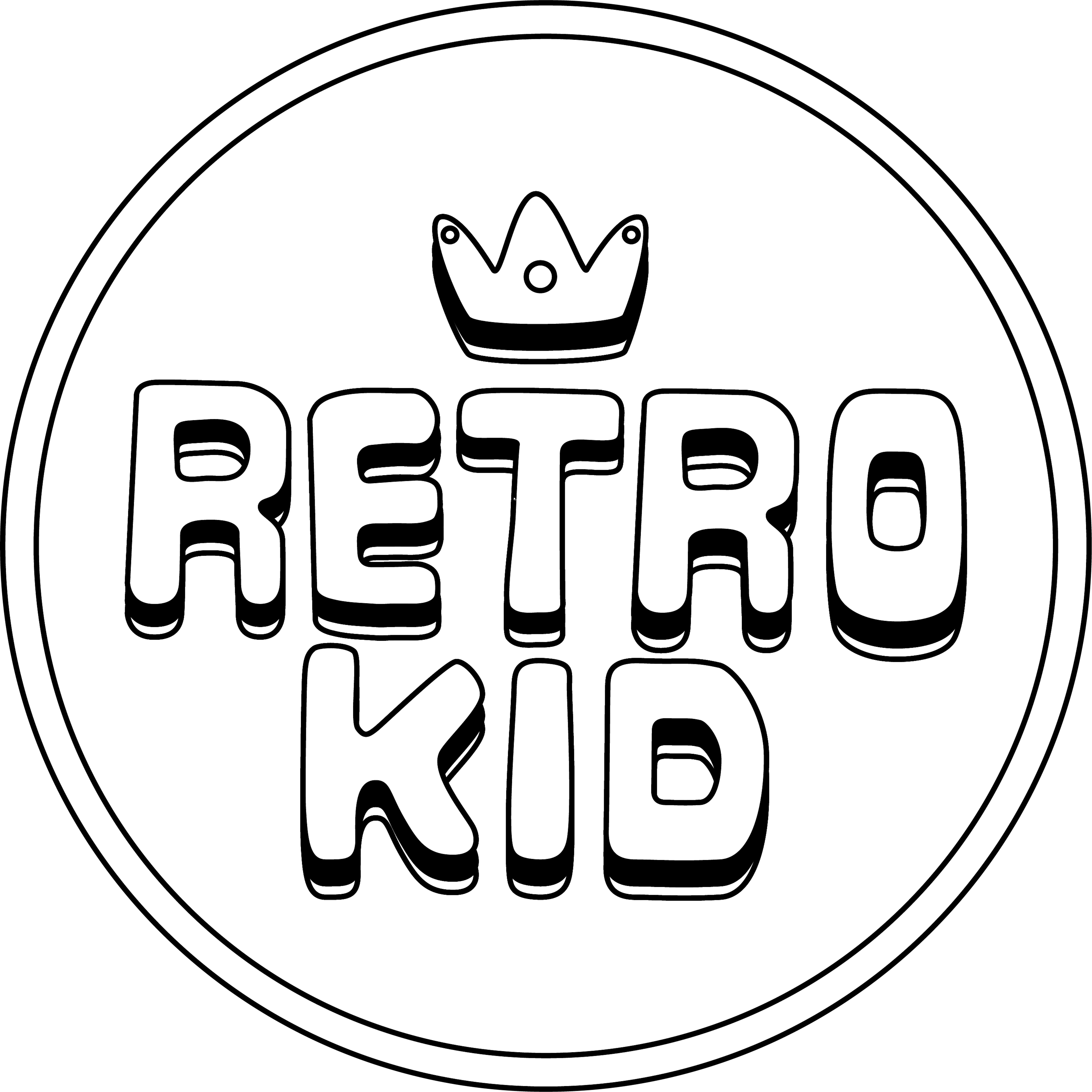 Cougar Microbes Selects: Electronic September 2023 5 retro kid logo