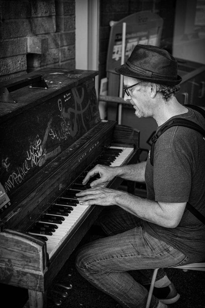 Harmony in Solitude: A Deep Dive into Kramer's 'Sitting Alone Suite'" 1 Kramer Bandw