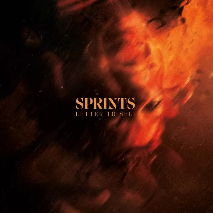SPRINTS - "Letter to Self": A Defiant Declaration of Intent 1 Sprints debut album cover: a blurry image of a person's face