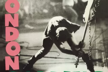 The classic album cover for London Calling by The Clash, Joe Strummer's biggest songs.