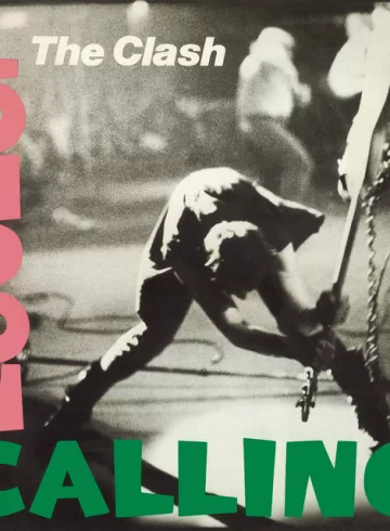 The classic album cover for London Calling by The Clash, Joe Strummer's biggest songs.