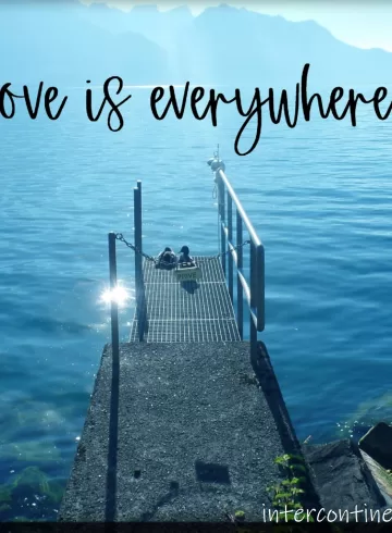 Intercontinen7al "Love Is Everywhere" single cover.