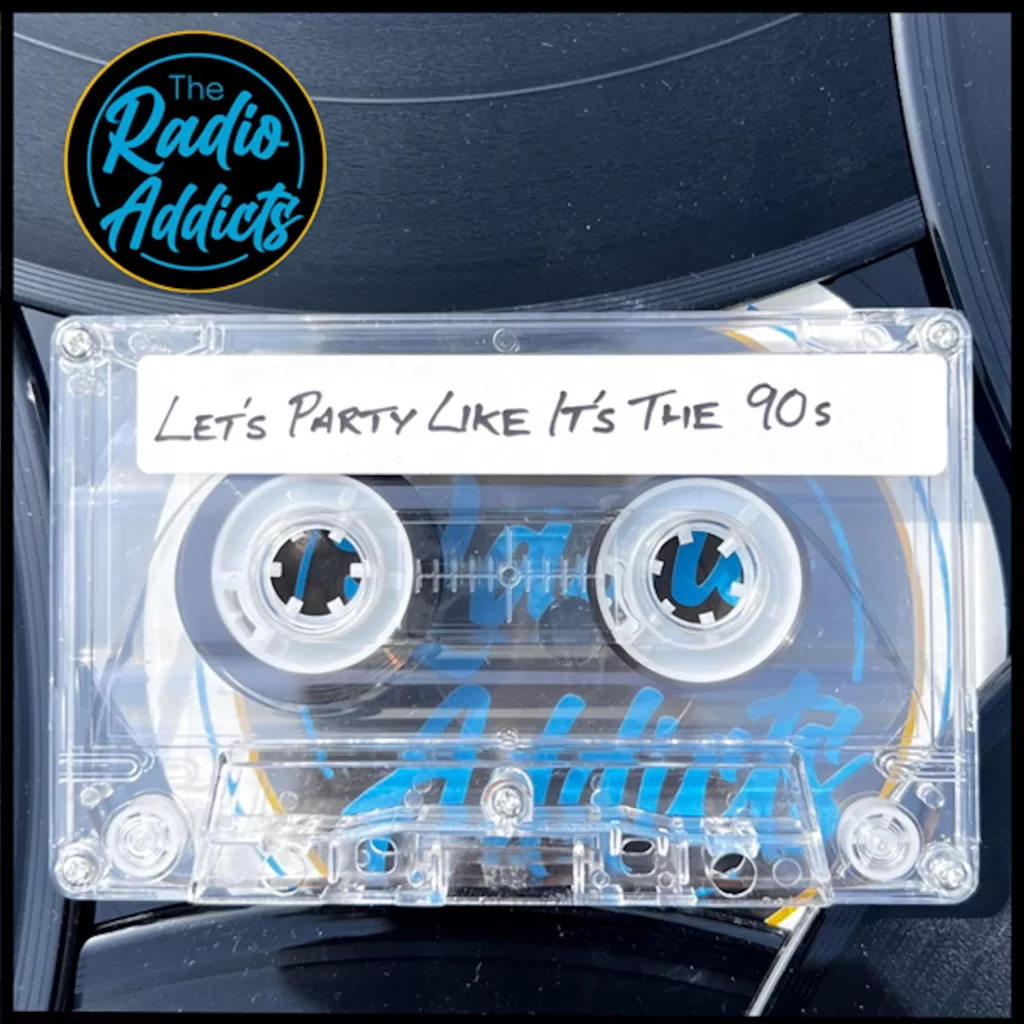 Cougar Microbes Selects: Indie/Rock June 2026 #9 12 Cover for The Radio Addicts - "Let's Party Like It's the 90's" - Indie/Rock June 2026 #9